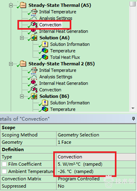 5-2自然对流换热系数设置.png ansys 热分析的图9